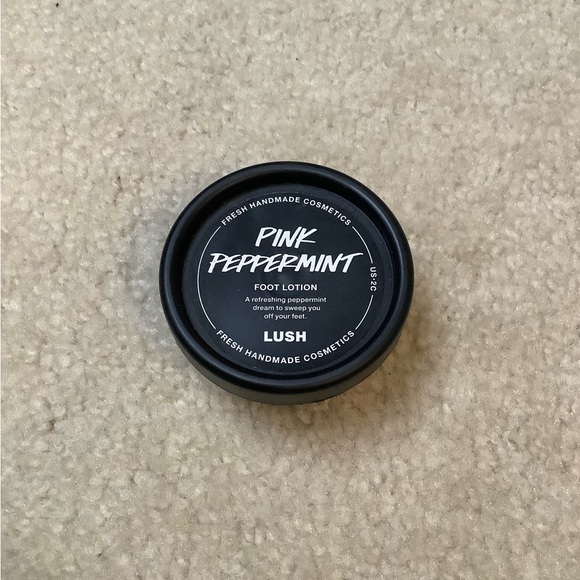 Lush Bath & Body Lush Organics Cosmetics Pink Peppermint Foot